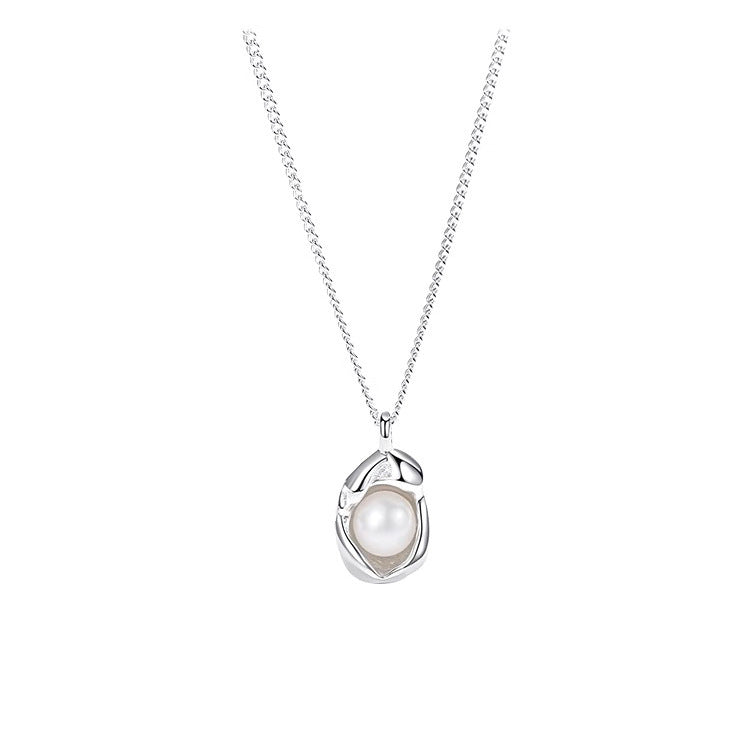 Pea Irregular Pearl Necklace for Women