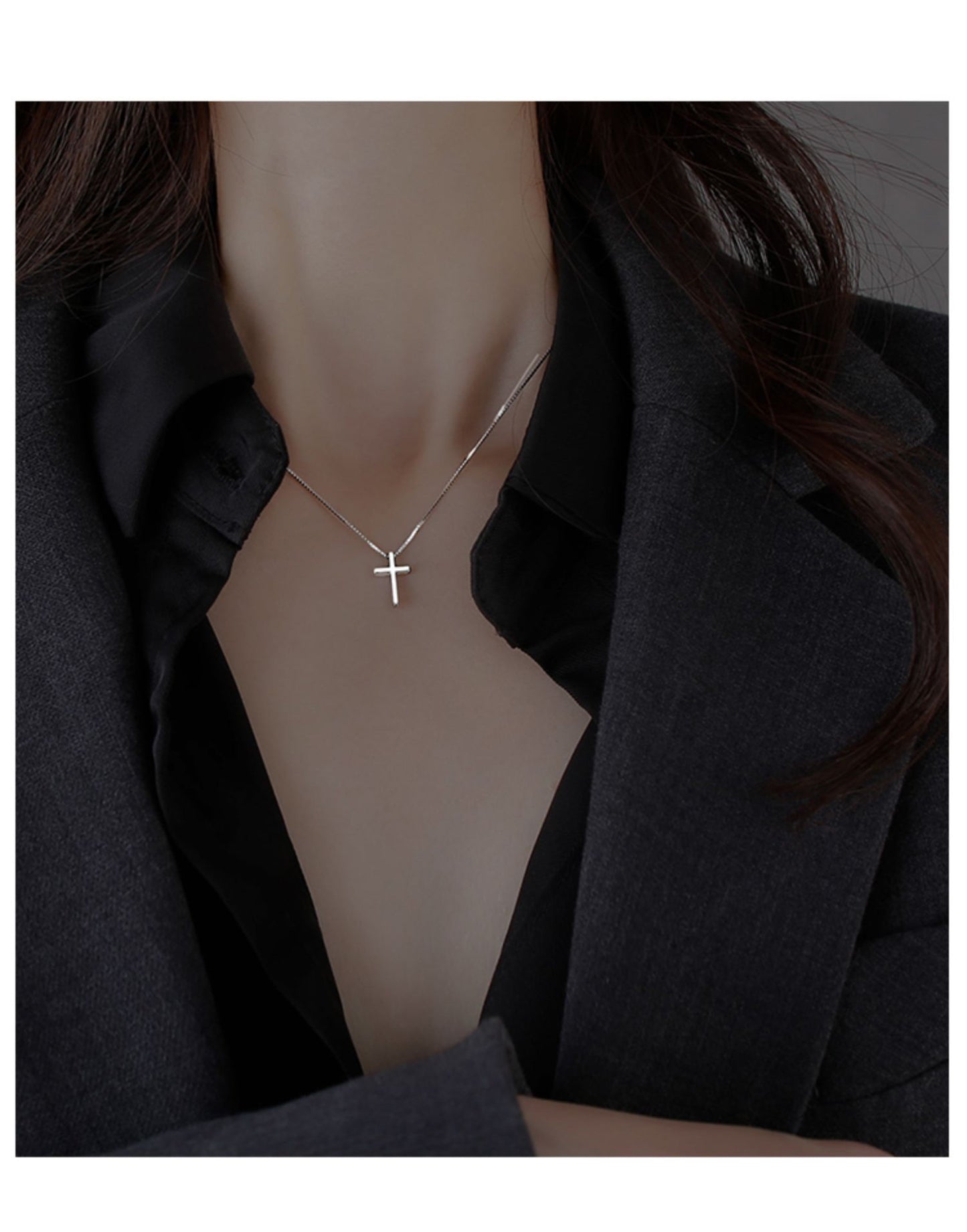 Cross Necklace for Women Fashion Simple