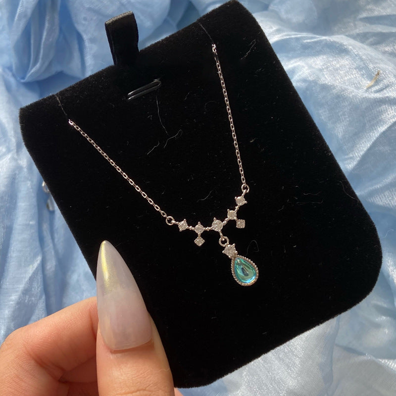 Beauty Tears Moonstone Tear Necklace for Women