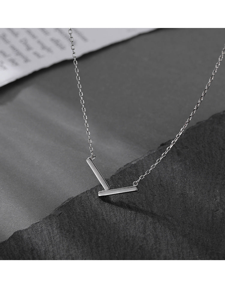 Geometric Irregular V Necklace for Women Summer