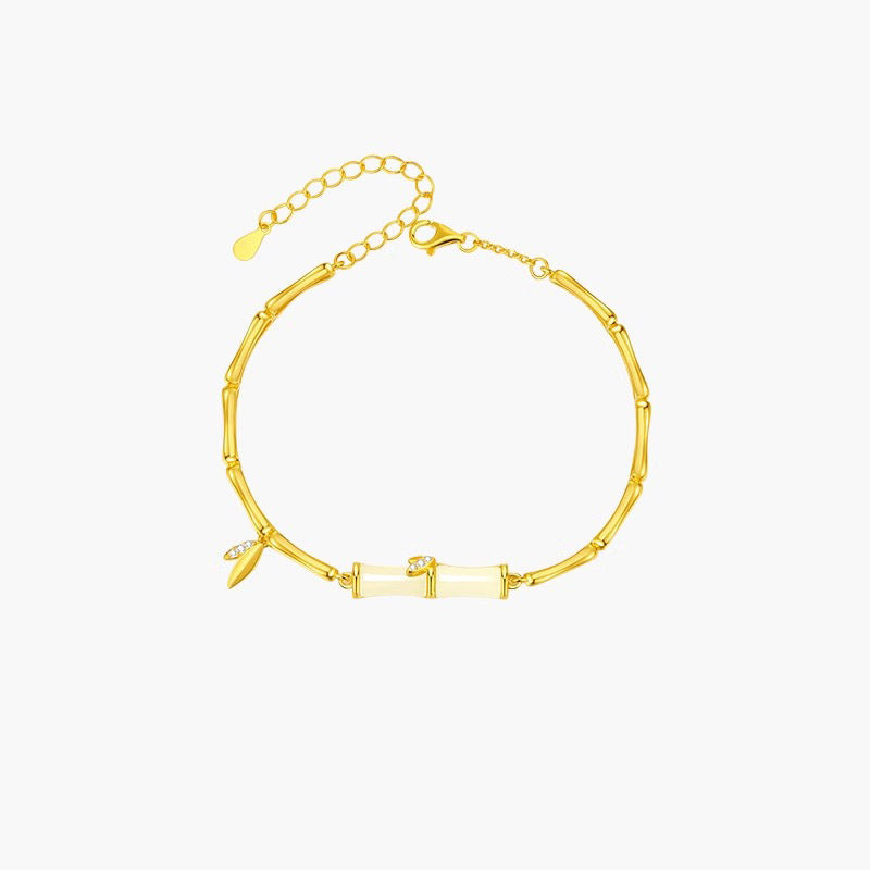You Are Enough Bamboo Knot Bracelet for Women Jewelry
