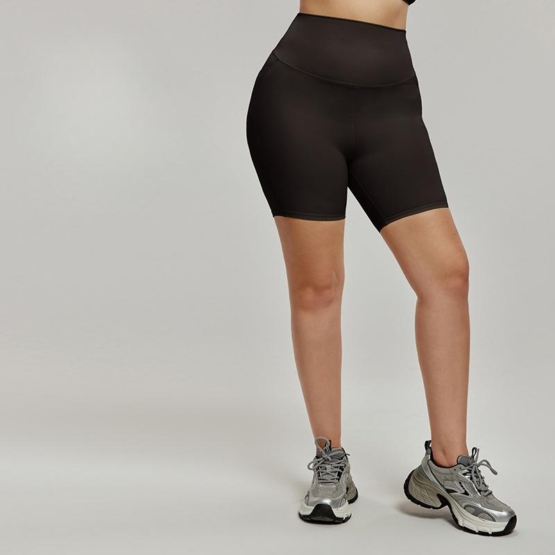 Women's Yoga Shorts High Waist tight 7A antibacterial Cycling Pants