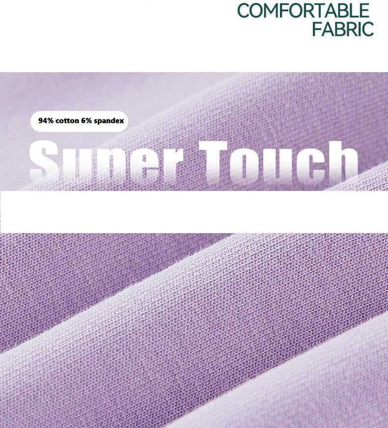 Women's Yoga Shorts Pure Color Cotton Loose Breathable Sports Shorts