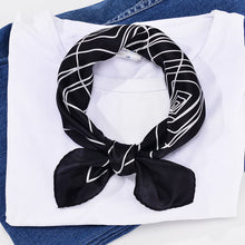 Load image into Gallery viewer, Square 14mm 53cm Twill Silk Scarf  plain weave  Scarves JXHUZHOU014A
