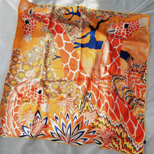 Load image into Gallery viewer, New style twill silk 14mm 90cm silk scarf large square scarf ZS90XW0001B
