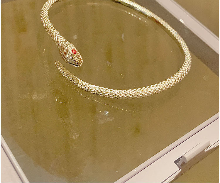 Red-Eyed Spirit Snake Bracelet for Women