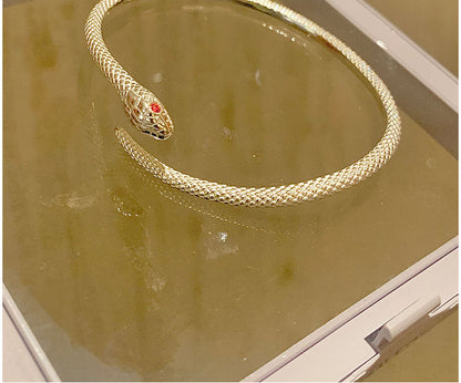 Red-Eyed Spirit Snake Bracelet for Women