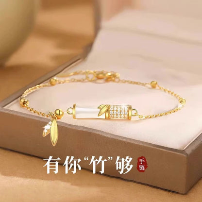 You Are Enough Bamboo Knot Bracelet for Women  Jewelry