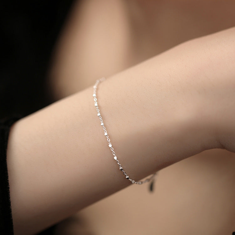 Square Thin Bracelet for Women Fashionable Personality Ins Style