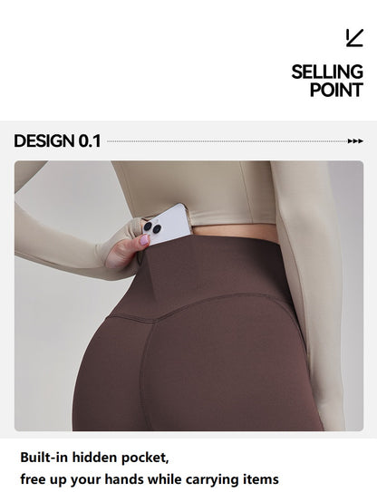 Women's Yoga Leggings Pocket Reflective Print Sports Leggins Fitness Pants