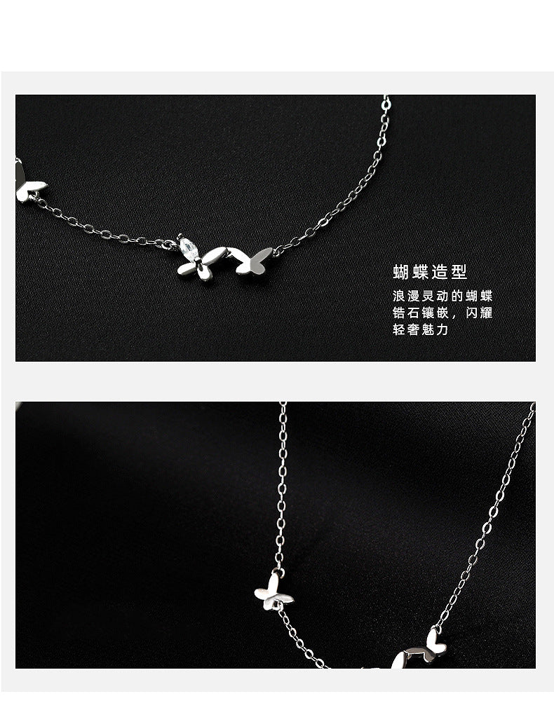 Shining Multi-Butterfly Bracelet for Women