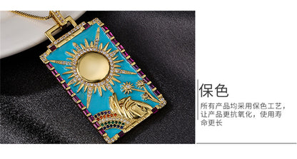 18K Gold Plated Copper Zircon Hoop Earrings for Women, High-End Vintage Earrings