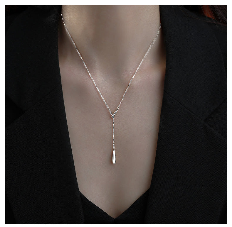 Tassel Water Drop Necklace for Women
