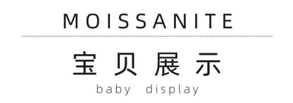 Moissanite Necklace for Women Seven Princess Pendant Light Luxury Versatile Fashion Jewelry Wholesale Cross-Border S925 Sterling Silver Collarbone Chain