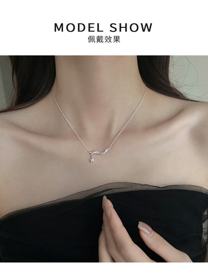 Twisted Pentagram Necklace for Women Fashionable