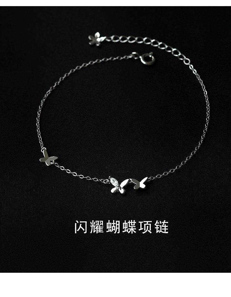 Shining Multi-Butterfly Bracelet for Women