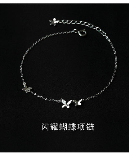 Shining Multi-Butterfly Bracelet for Women