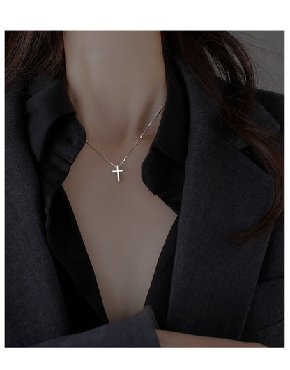Cross Necklace for Women Fashion Simple