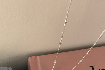 Pearl Shell Necklace for Women, Light Luxury