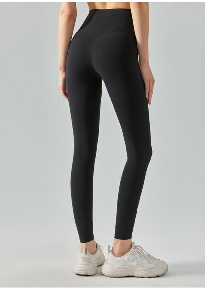 Nulux High-Intensity Tight Yoga Pants High Waist Sports Leggings High Stretch Ultra-Thin Quick-Dry Pants Green Brown Khaki