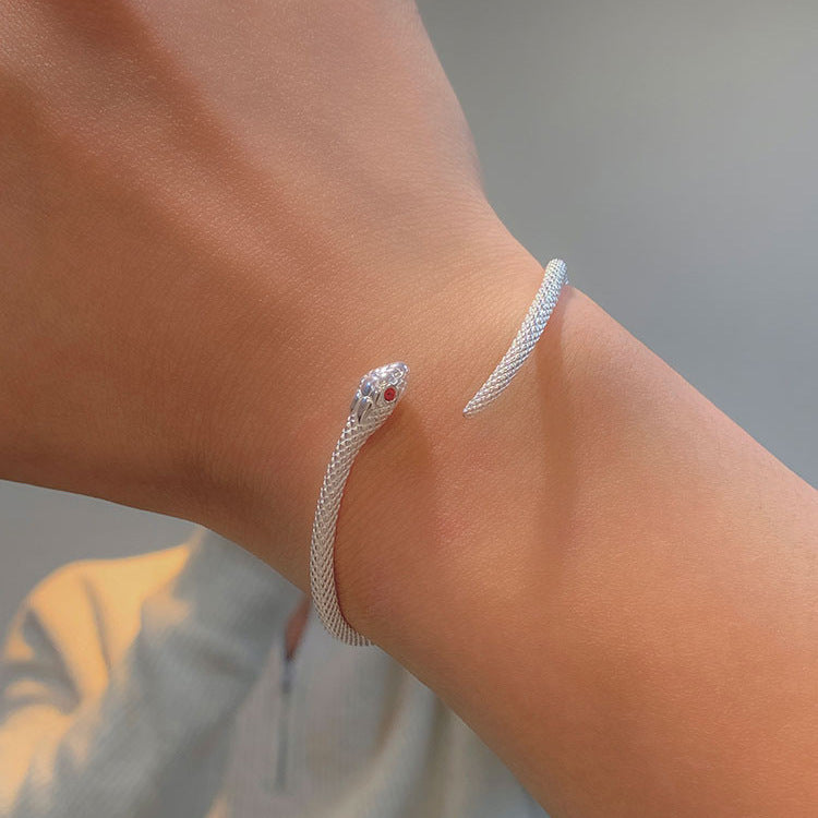 Red-Eyed Spirit Snake Bracelet for Women
