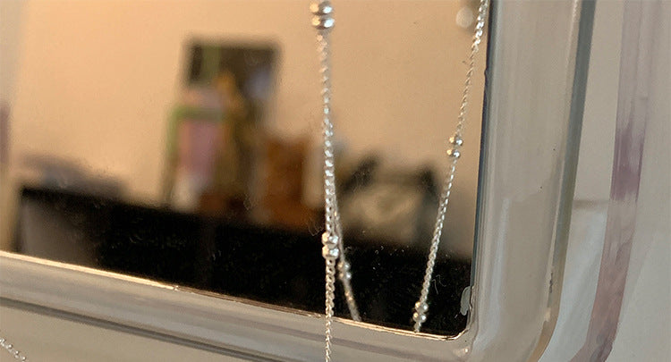 Pearl Shell Necklace for Women, Light Luxury