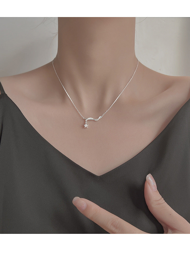 Twisted Pentagram Necklace for Women Fashionable