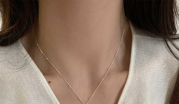Pearl Shell Necklace for Women, Light Luxury