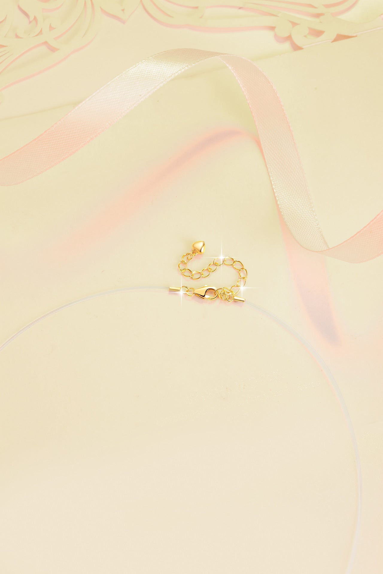 Mermaid Tears Princess Cut Invisible Fish Line Moissanite Pendant S925 Silver Necklace