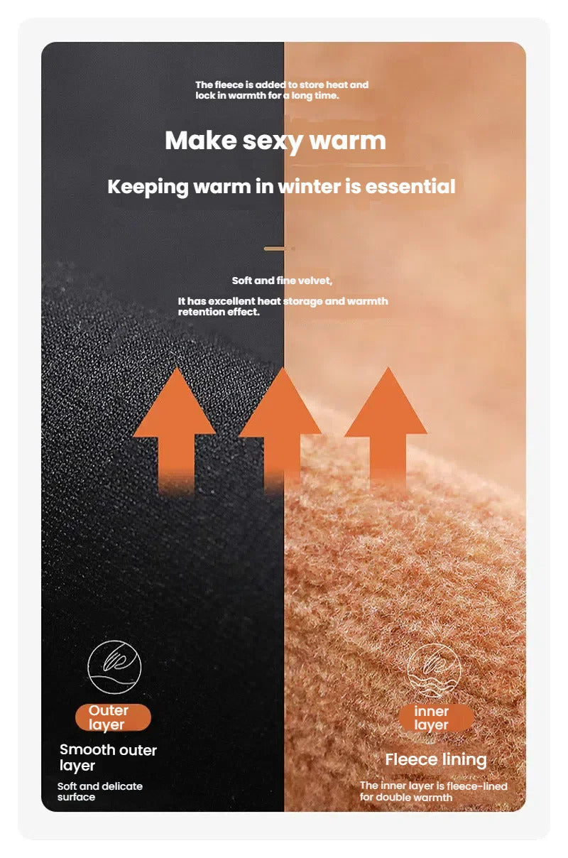 Women's Fleece Lined Shark Yoga Pants Tummy Control Thermal Leggings Winter Warm Sport Tights