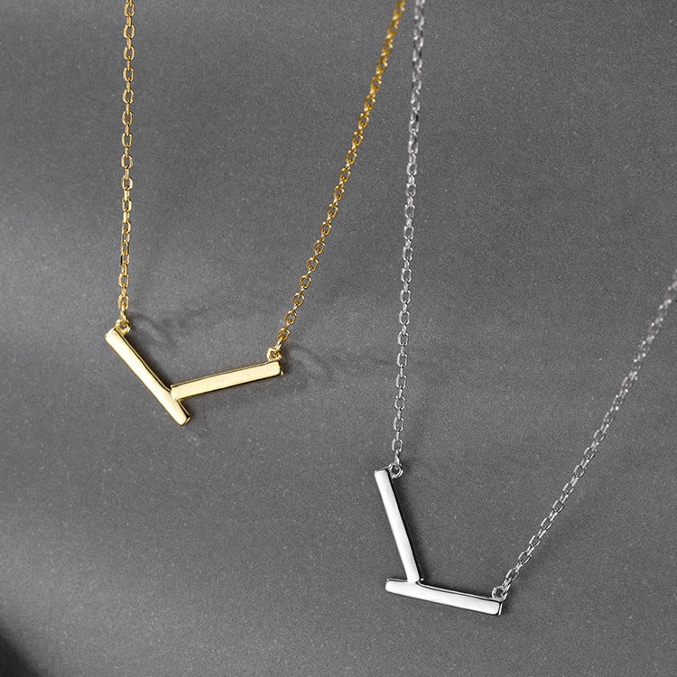 Geometric Irregular V Necklace for Women Summer