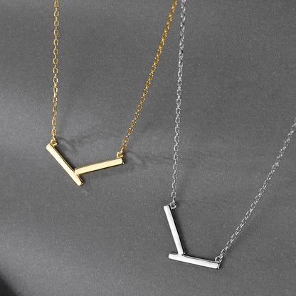 Geometric Irregular V Necklace for Women Summer