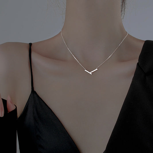 Geometric Irregular V Necklace for Women Summer