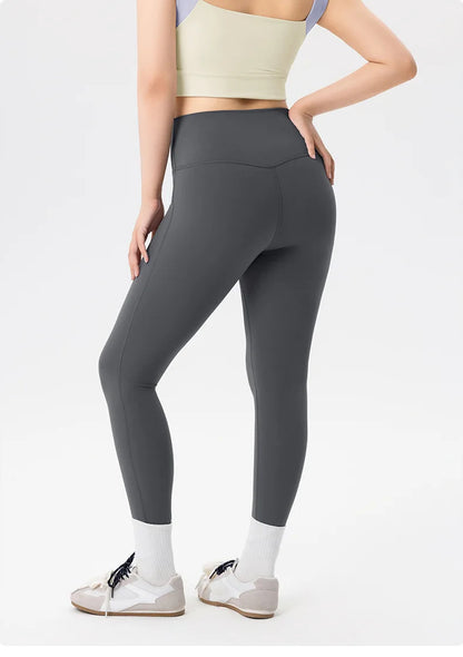 Plus-size Yoga Pants One Size High Waisted Tummy Control Naked Feeling Seamless Squat Proof Leggings Woman clothes