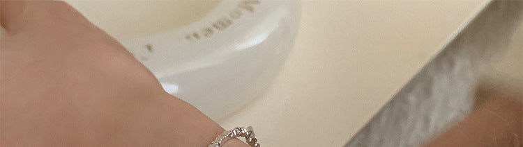 Broken Silver Five-Pointed Star Bracelet for Women Fashionable