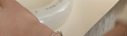 Broken Silver Five-Pointed Star Bracelet for Women Fashionable