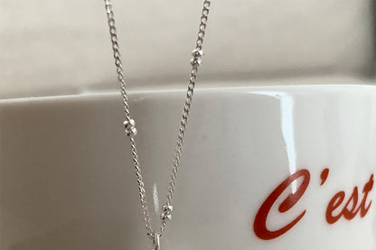 Pearl Shell Necklace for Women, Light Luxury