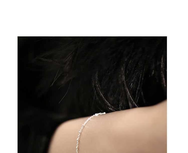 Square Thin Bracelet for Women Fashionable Personality Ins Style