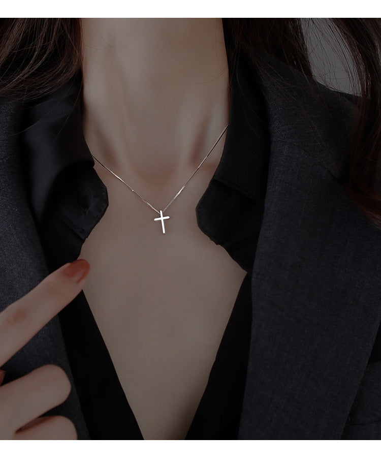 Cross Necklace for Women Fashion Simple