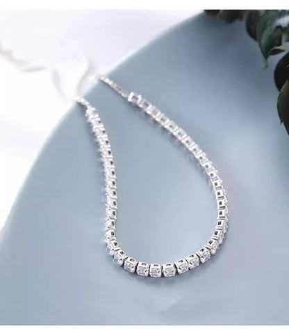 Full Diamond Cubic Zirconia Bracelet for Women