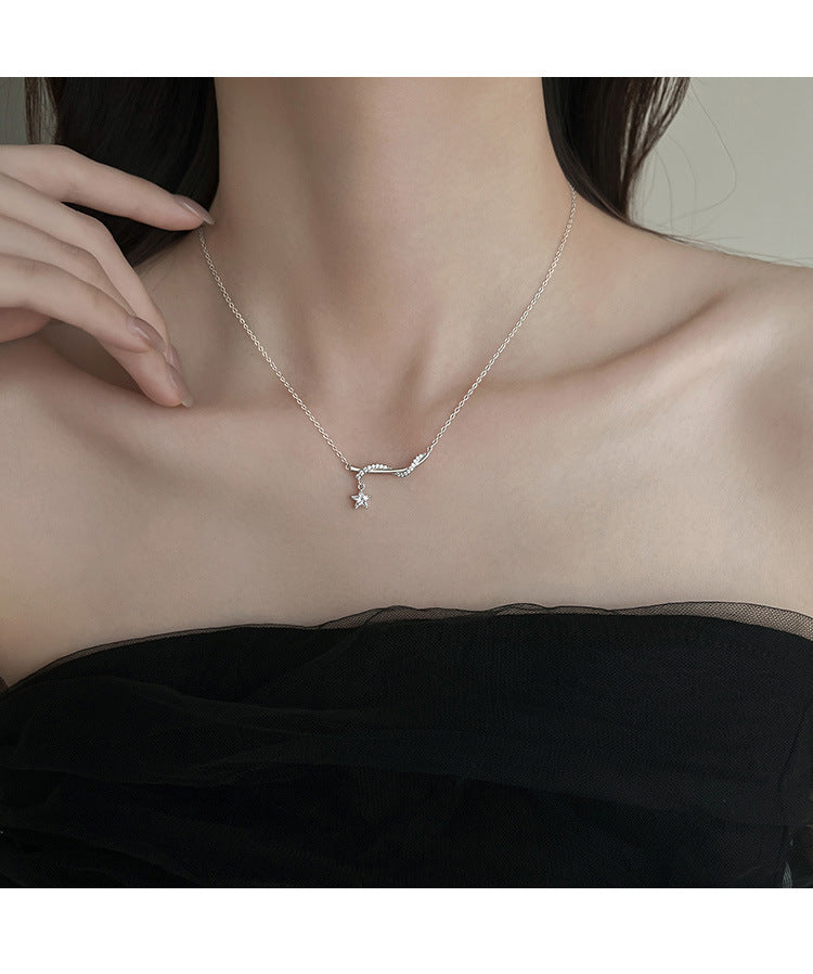 Twisted Pentagram Necklace for Women Fashionable