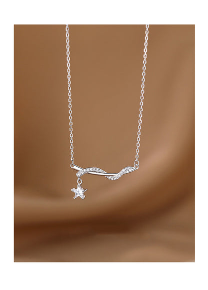 Twisted Pentagram Necklace for Women Fashionable