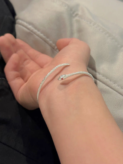 Red-Eyed Spirit Snake Bracelet for Women