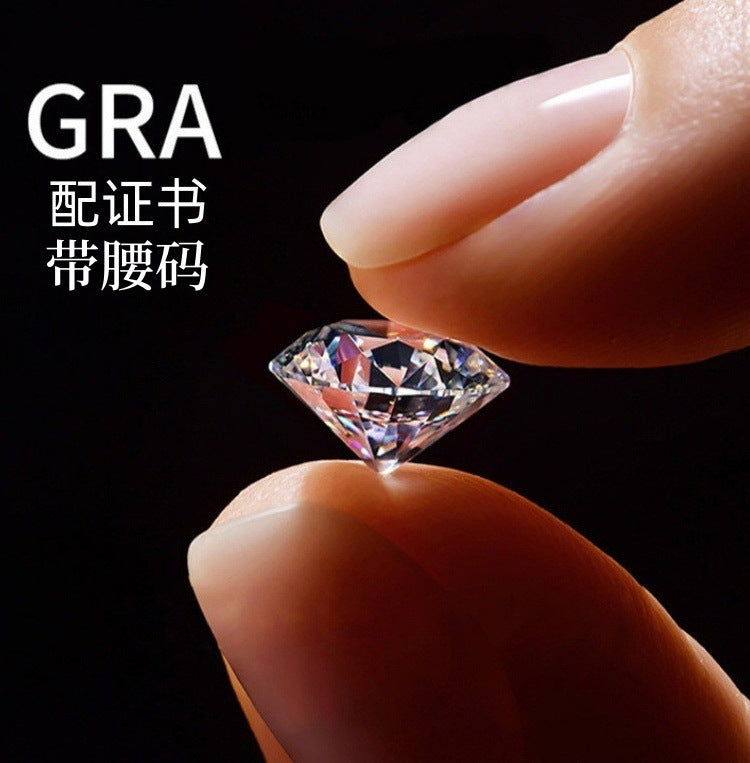 s925Sterling Silver Bracelet1Carat Plated pt950Fashion Versatile Jewelry Manufacturer Cross-Border Moissanite Hand Jewelry Wholesale