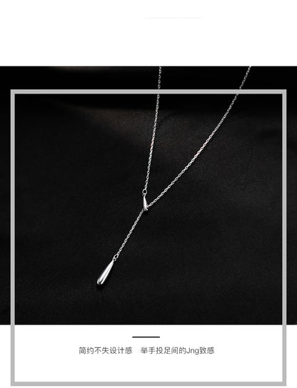 Tassel Water Drop Necklace for Women