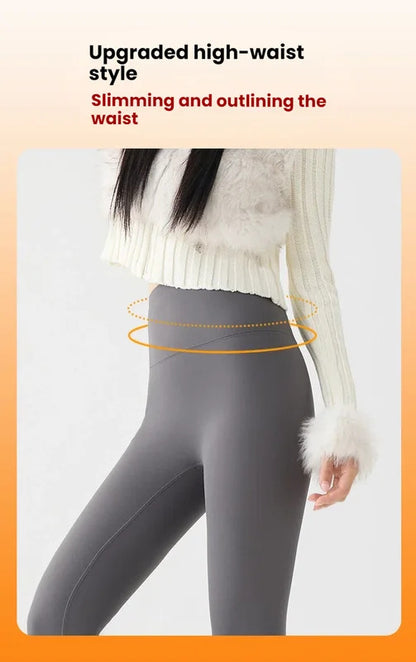 Shark Pants Women High Waisted Tummy Control Leggings Winter Fleece Lined Thermal Thick Yoga Pants asual Tights Woman clothes