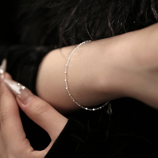 Square Thin Bracelet for Women Fashionable Personality Ins Style