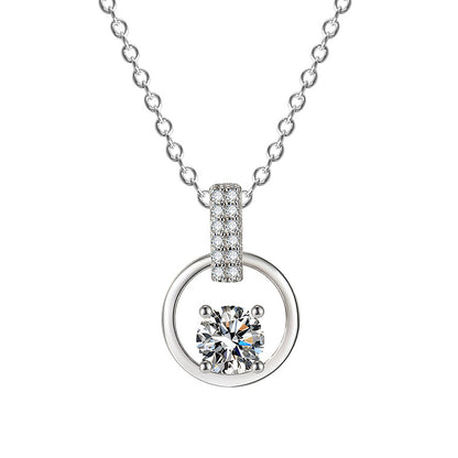 Korean Fashion Diamond-Encrusted Necklace for Women