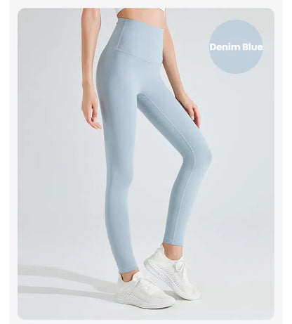 Women's Fleece Lined Shark Yoga Pants Tummy Control Thermal Leggings Winter Warm Sport Tights