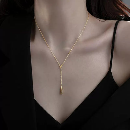 Tassel Water Drop Necklace for Women